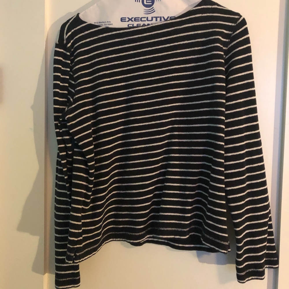 Black and White Stripped Sweater